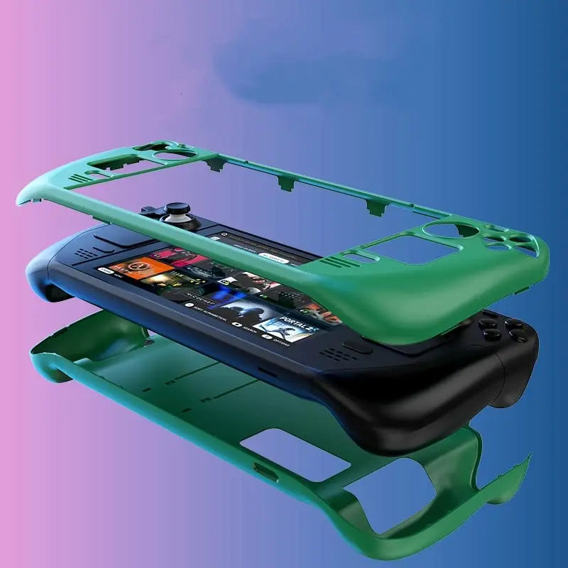 Steam Deck Hard Shell Case with Stand – Colorful Protection