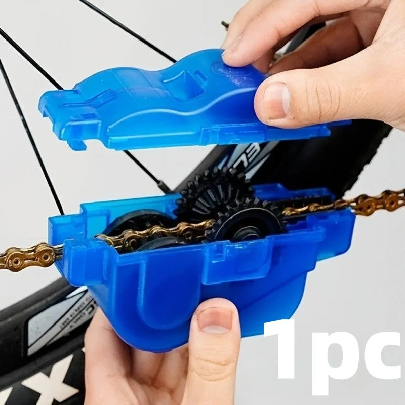 Portable Bike Chain Cleaner – Mountain & Road Bike Tool