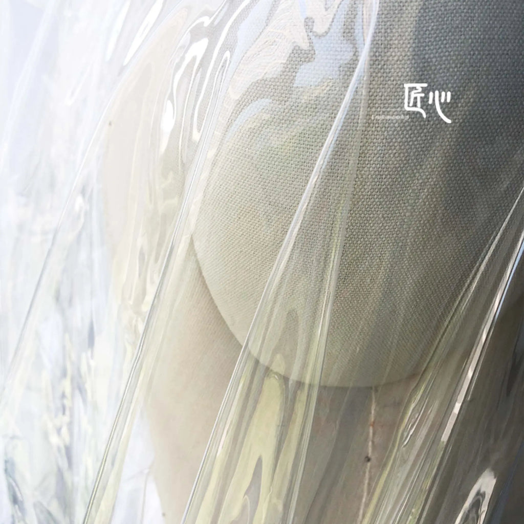 Transparent TPU Fabric Waterproof Clear PVC Film for Fashion