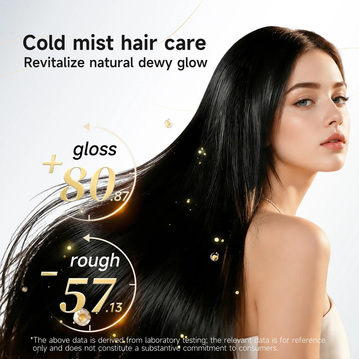 Steam Hair Straightener – 3-in-1 Hydro-Infusion Flat Iron