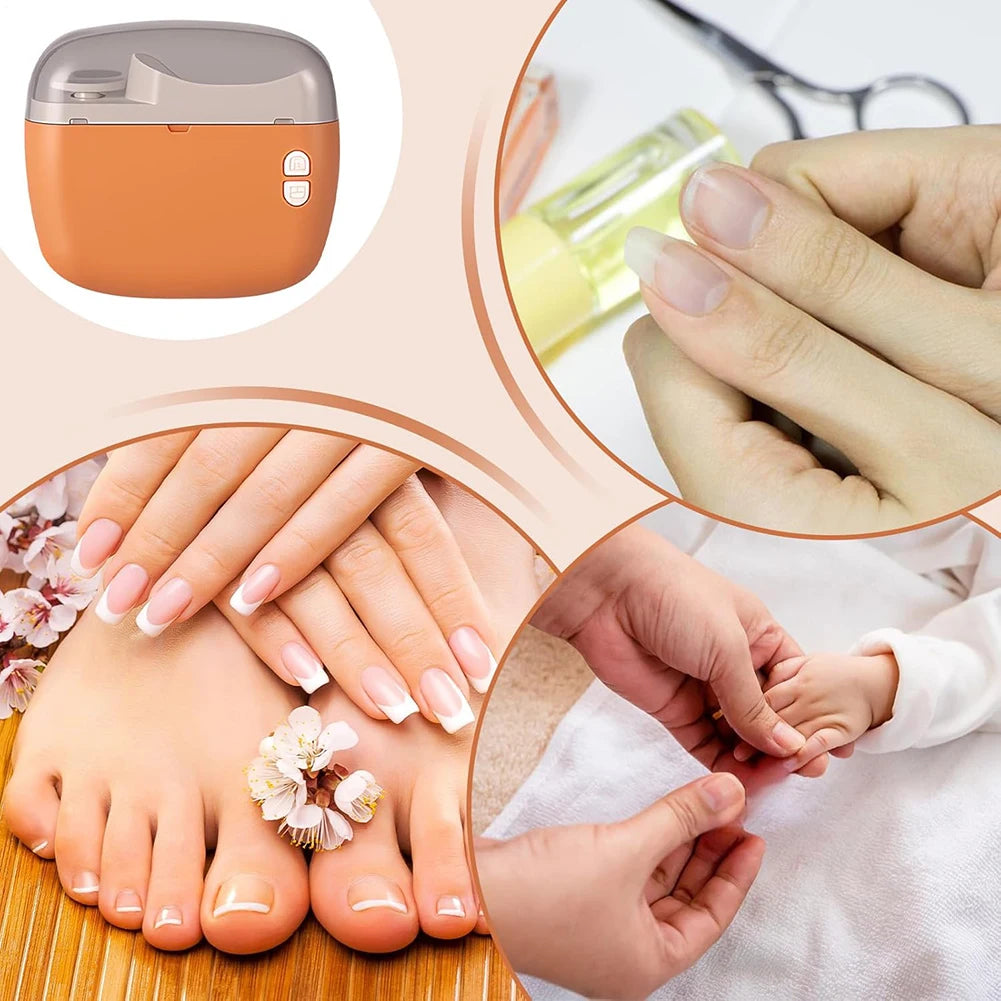 Automatic Electric Nail Trimmer & Grinder – Safe for Seniors & Kids