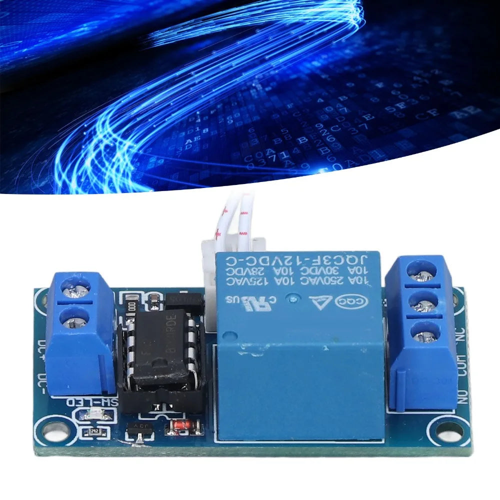 4-Pack 12V Bistable Self-Locking Relay Module for SCM