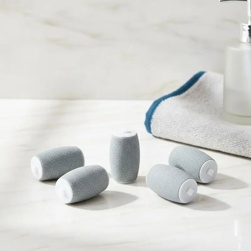 Electric Foot Scrubber Replacement Roller Heads 2–8 Pcs Refills