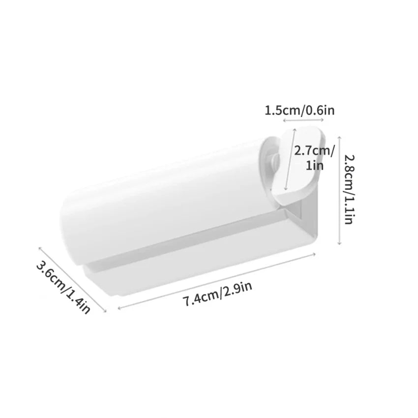 Wall Mount Magnetic Toothpaste Squeezer – 1 or 2 Pack