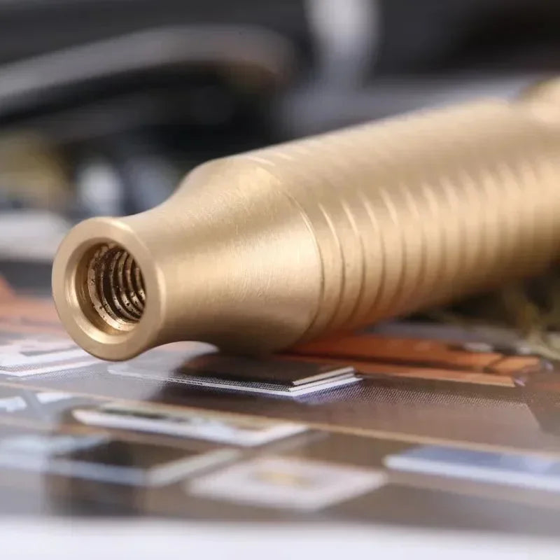 YAQI 88mm Solid Brass Safety Razor Handle Men – RH2107