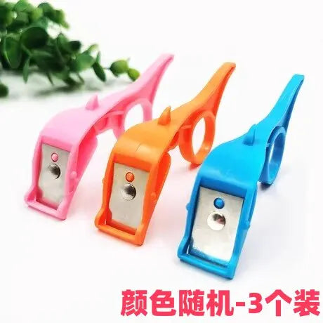 Ring-Handle Stainless Steel Fruit & Vegetable Peeler