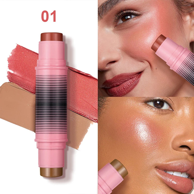 VIBE Blush & Contour Stick – 2-in-1 Cream Makeup Duo