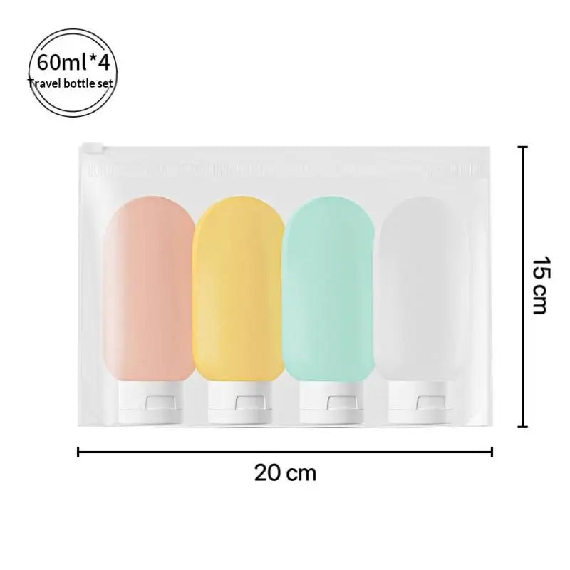 Refillable Travel Bottle Set – Spray, Lotion & Shampoo