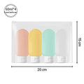 Refillable Travel Bottle Set – Spray, Lotion & Shampoo