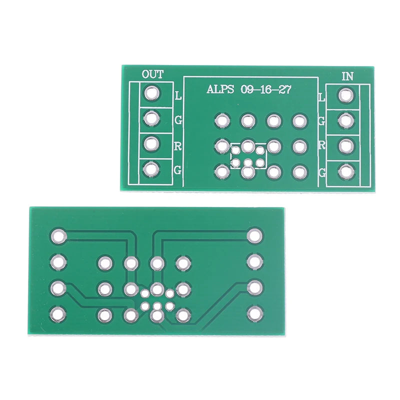 2PCS Potentiometer PCB Board for ALPS 09 16 27 Type Amplifier
