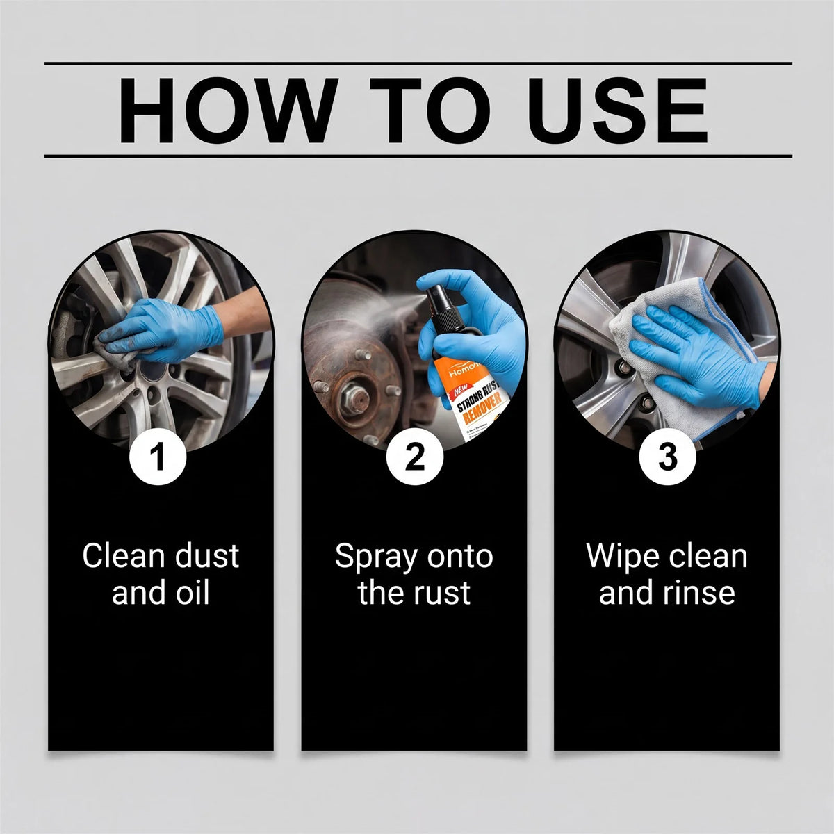 Car Rust Remover & Metal Polish Restorer 100ml – Paint Safe