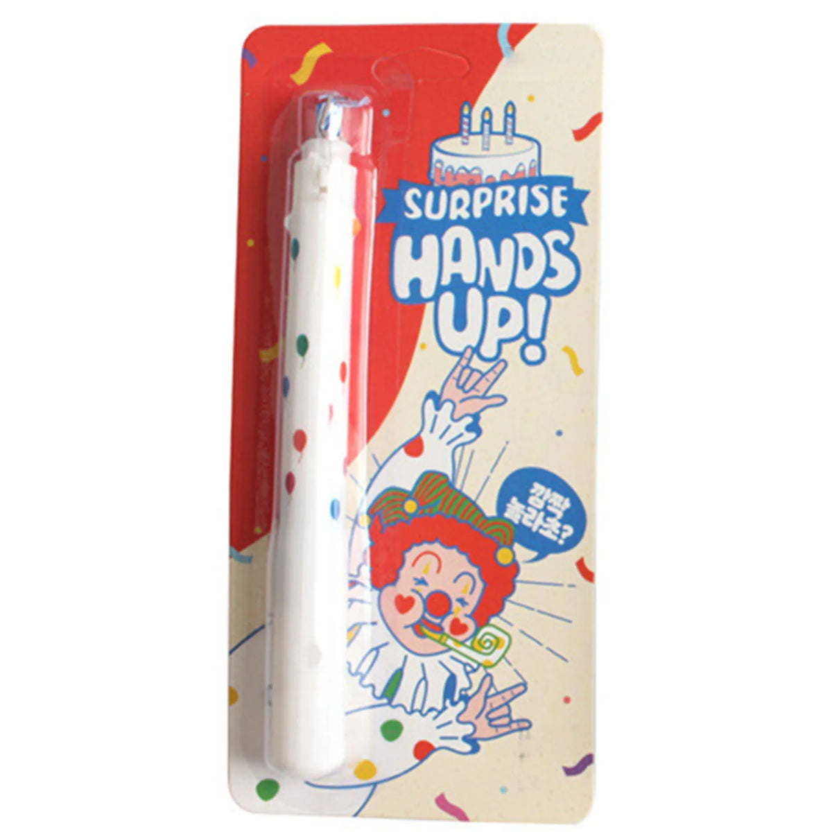Clown Banner Birthday Candles – Fun Cake Party Decoration