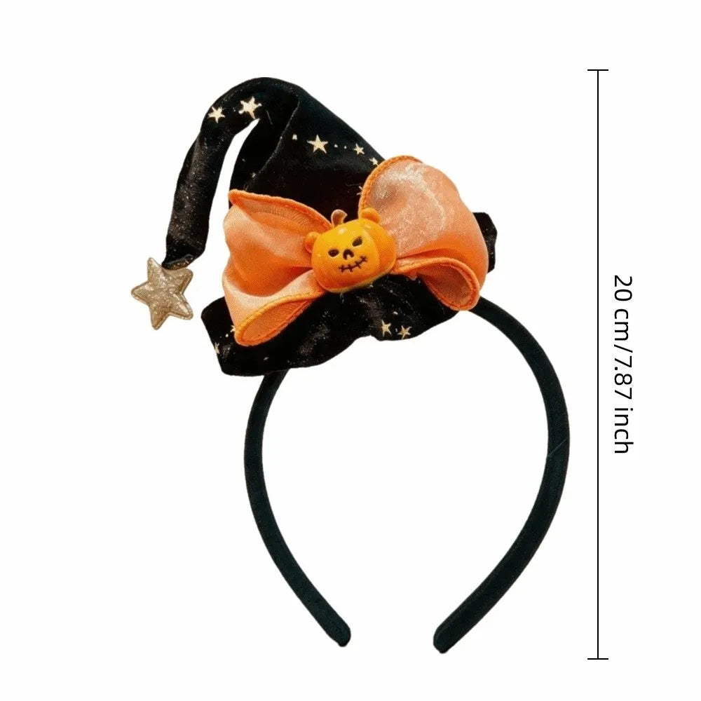Halloween Headband Ghost Pumpkin Witch Hat Costume Accessory