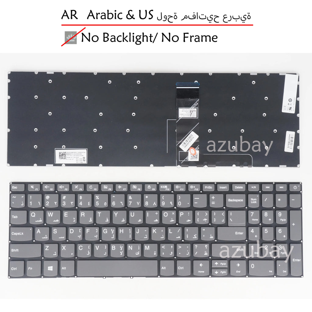 Lenovo IdeaPad 320 Keyboard Replacement – Arabic Korean Greek Hebrew