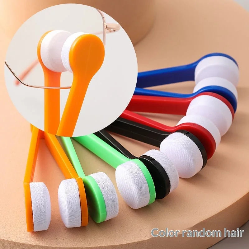 Portable Microfiber Glasses Cleaning Clip – Anti-Scratch Lens
