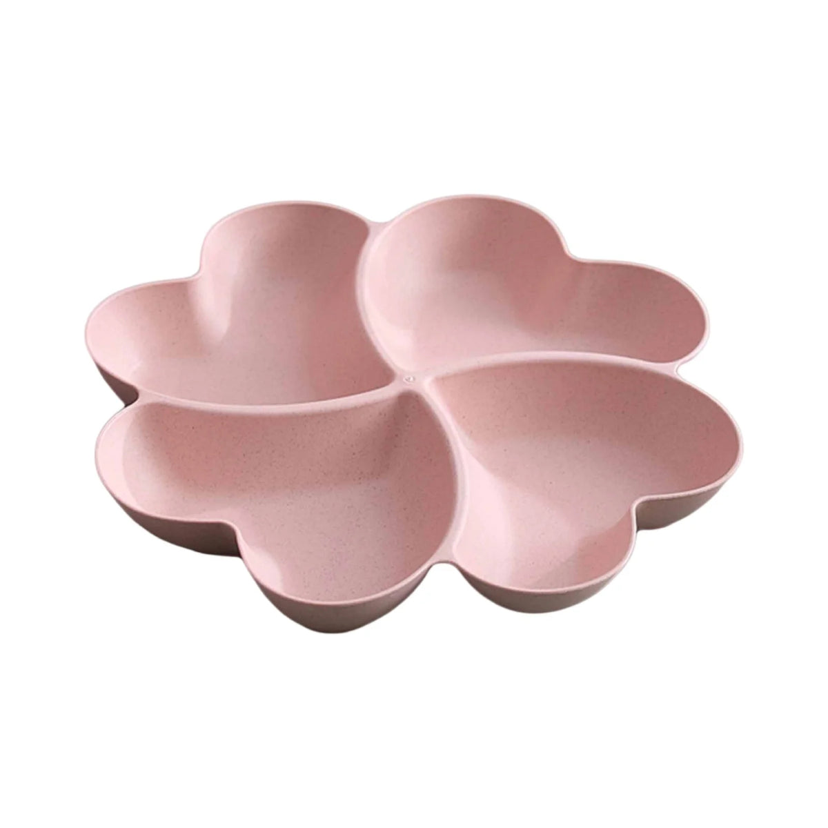 Four-Leaf Clover Snack Plate | Heart Compartment Fruit Tray