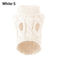 Knitted Dog Sweater – Warm Winter Clothes for Small Dogs
