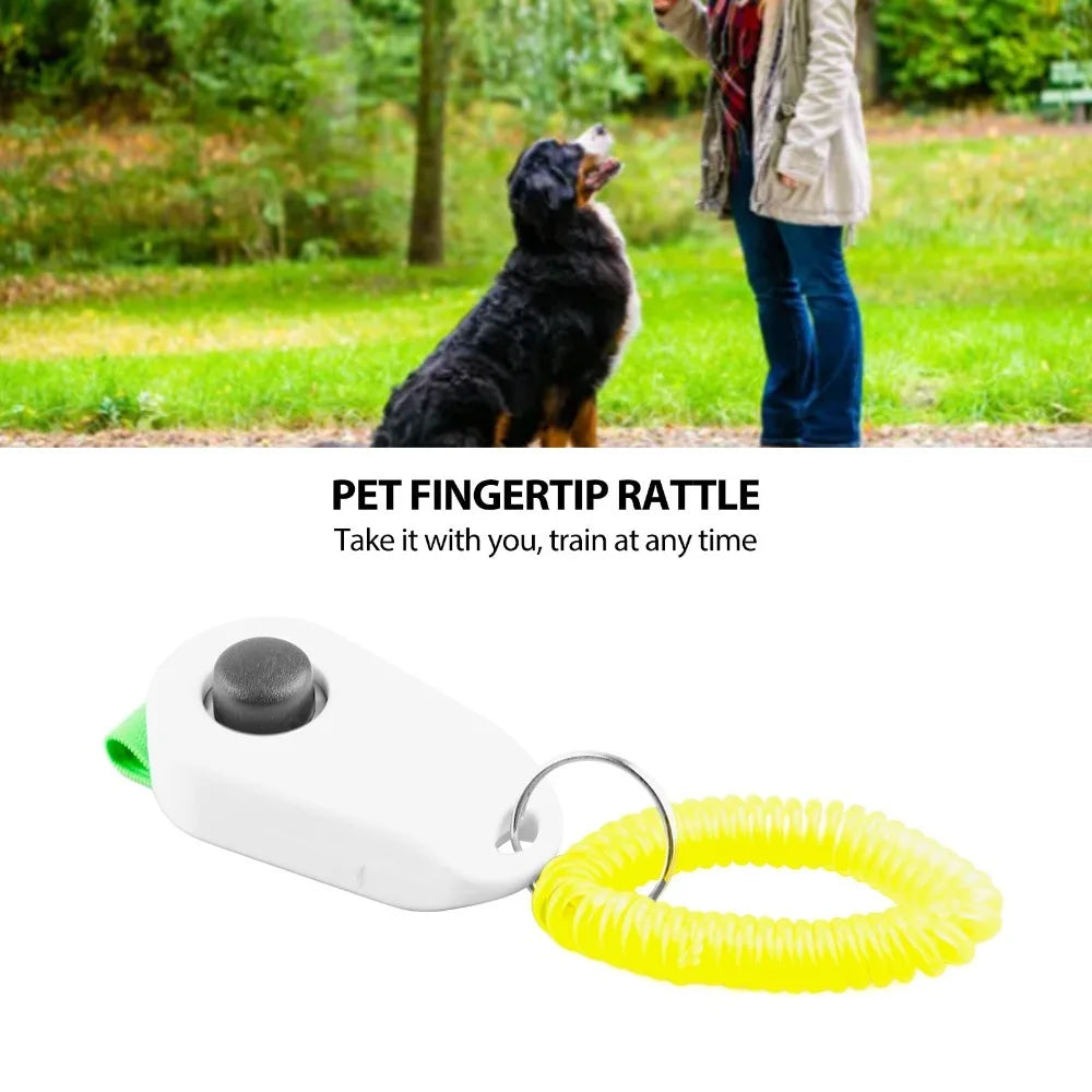 Finger Ring Dog Training Clicker – ABS Pet Sound Clicker