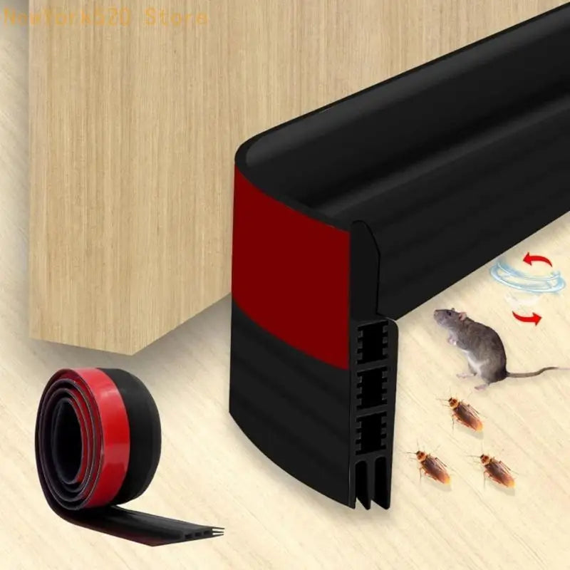 Adhesive Door Bottom Seal Strip – Soundproofing & Draft Blocker