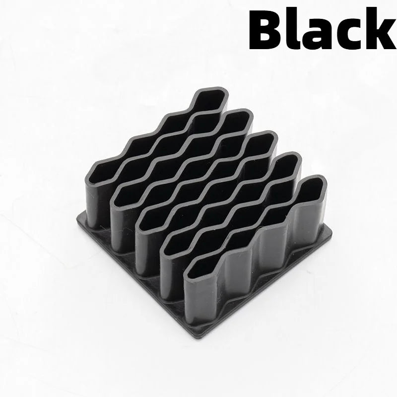 Multi-Layer Vertical Desktop Organizer Box – Black & White