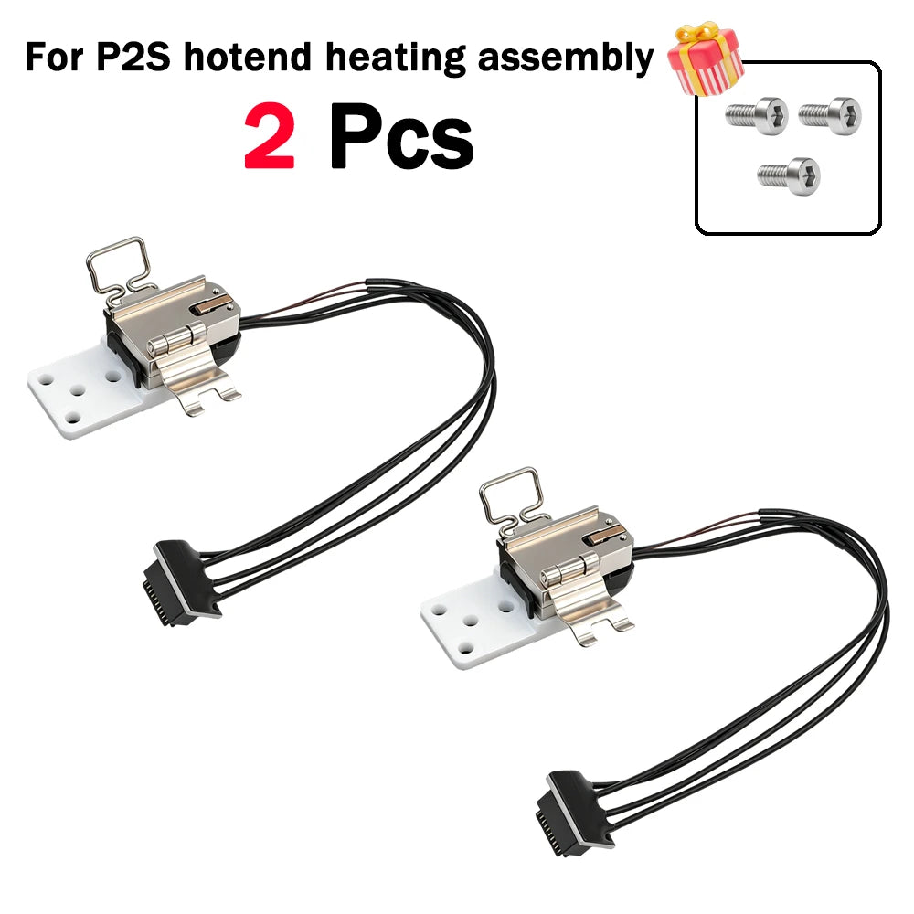 Upgraded Heating Assembly for Bambu Lab P2S Hotend