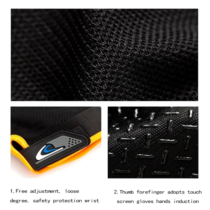 Two-Finger Touchscreen Gloves – Anti-Slip Sun-Proof Summer