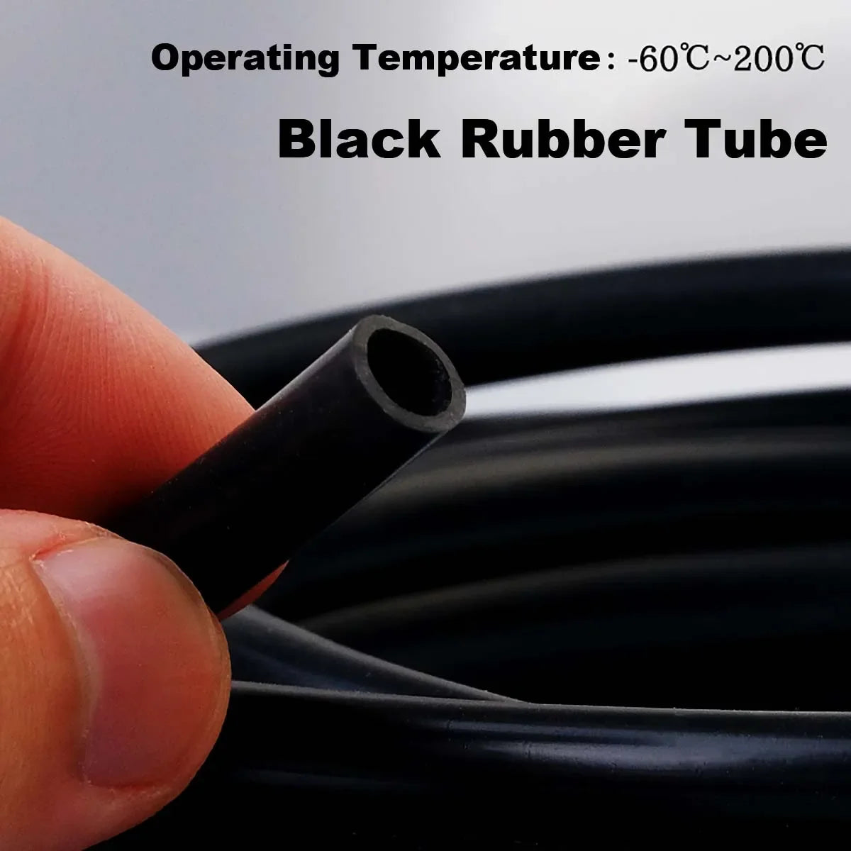 Silicone Rubber Hose Tube 1/5/10M – ID 0.5–38mm | Multi-Use