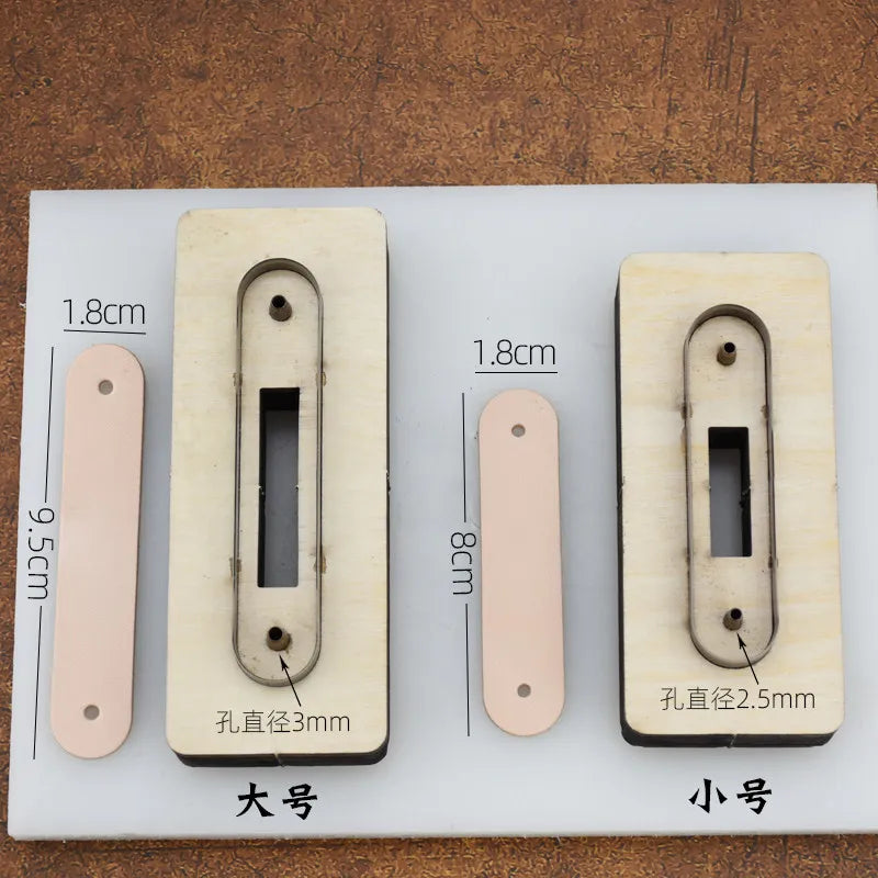 1.8cm Hub Knife Mold – Leather Strip Buckle DIY Cutting Tool