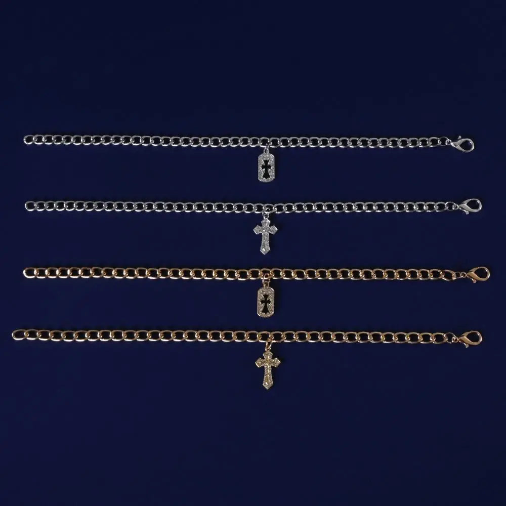 Zircon Cross Pendant Pet Necklace – Cat & Small Dog Collar