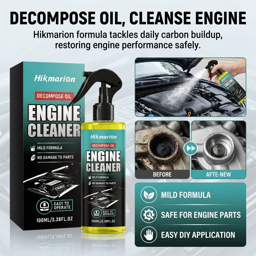 Engine Carbon Deposit Remover & Fuel System Cleaner 100ml