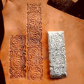 Sunflower Leather Belt Embossing Mold | Spliceable 10.8×3.8cm
