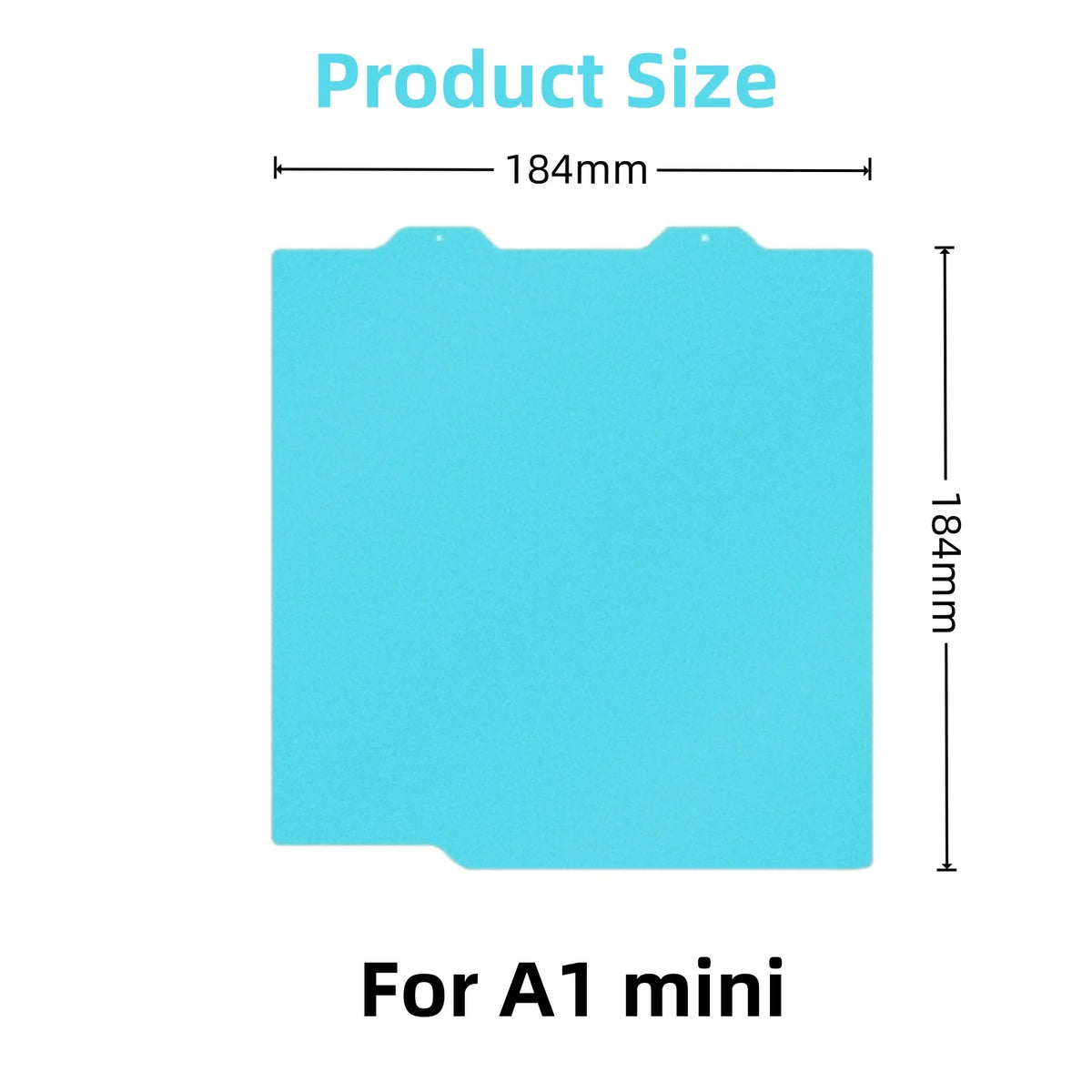 BEGRINT Cool Plate for Bambu Lab A1 P1S H2D Spring Steel