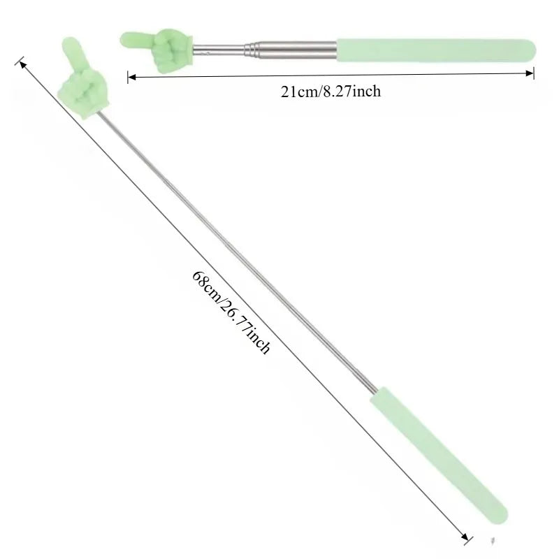 Telescopic Finger Teaching Pointer Stick for Kids & Classroom