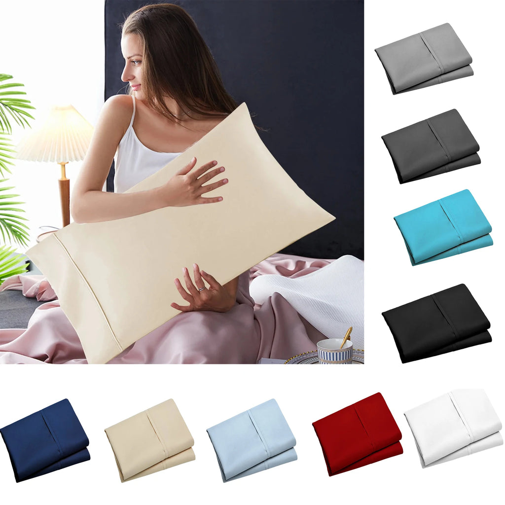 VIBE 20x36" Brushed Microfiber Pillowcases Set of 2 – Envelope