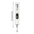 Electric Nail Drill Machine & UV Lamp Set with Drill Bits
