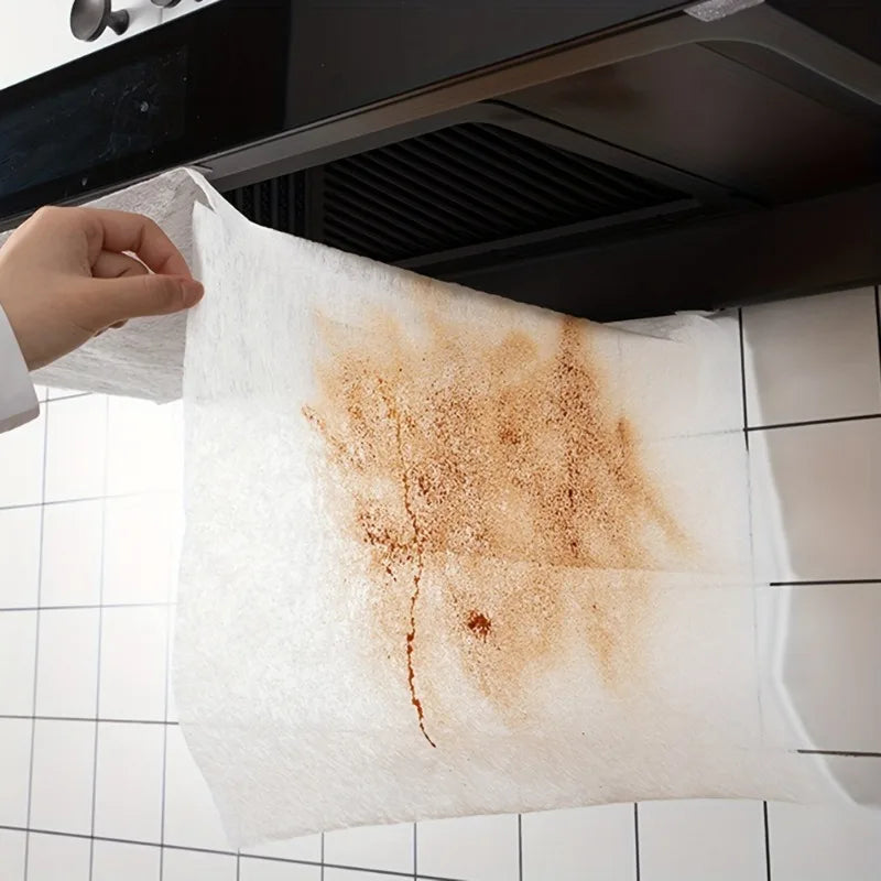 Disposable Range Hood Oil Filters – Absorbent Polyester Sheets