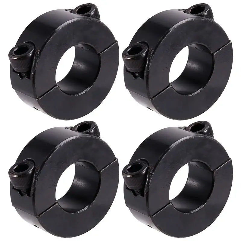 4PCS Double Split Shaft Collars Set Screw 20x40x15mm Steel