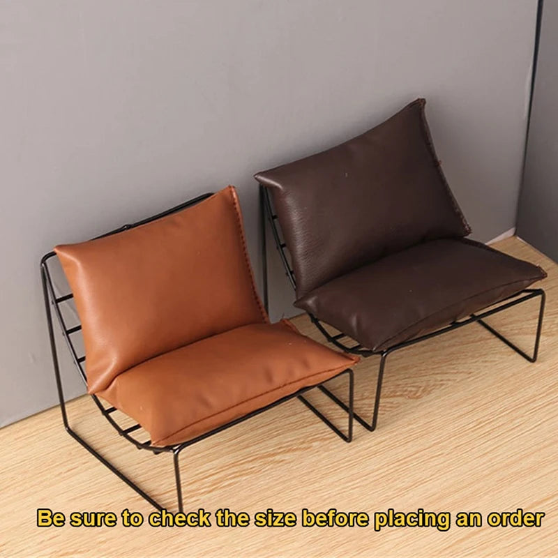 1:6 & 1:12 Dollhouse Miniature Sofa Chair – Living Room Decor