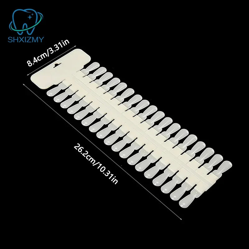 36pcs Teardrop Nail Art Display Cards & False Nail Tips Rack