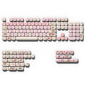 104-Key Christmas PBT MOA Keycaps – Dye Sublimation Cherry MX
