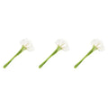 30-Head White Calla Lily Bridal Bouquet – Latex Real Touch