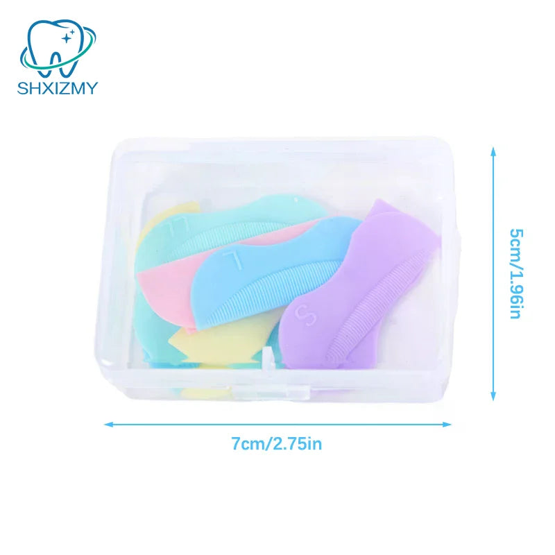 5 Pairs Silicone Eyelash Lifting Pads – Reusable Lash Perm Kit
