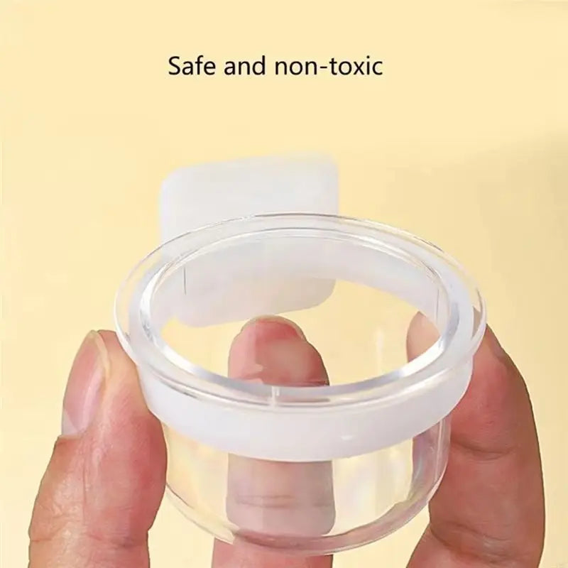 12-Pack Transparent Bird Feeding Cups Adjustable Screw-On Cage
