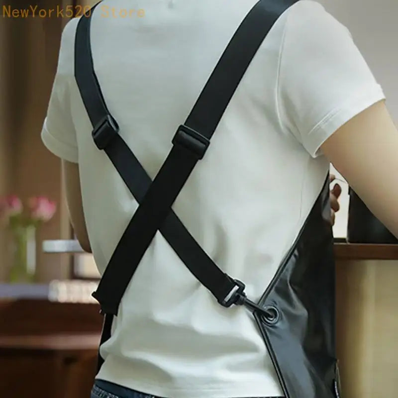 TPU Waterproof Kitchen Apron – Stain Resistant, Easy Clean