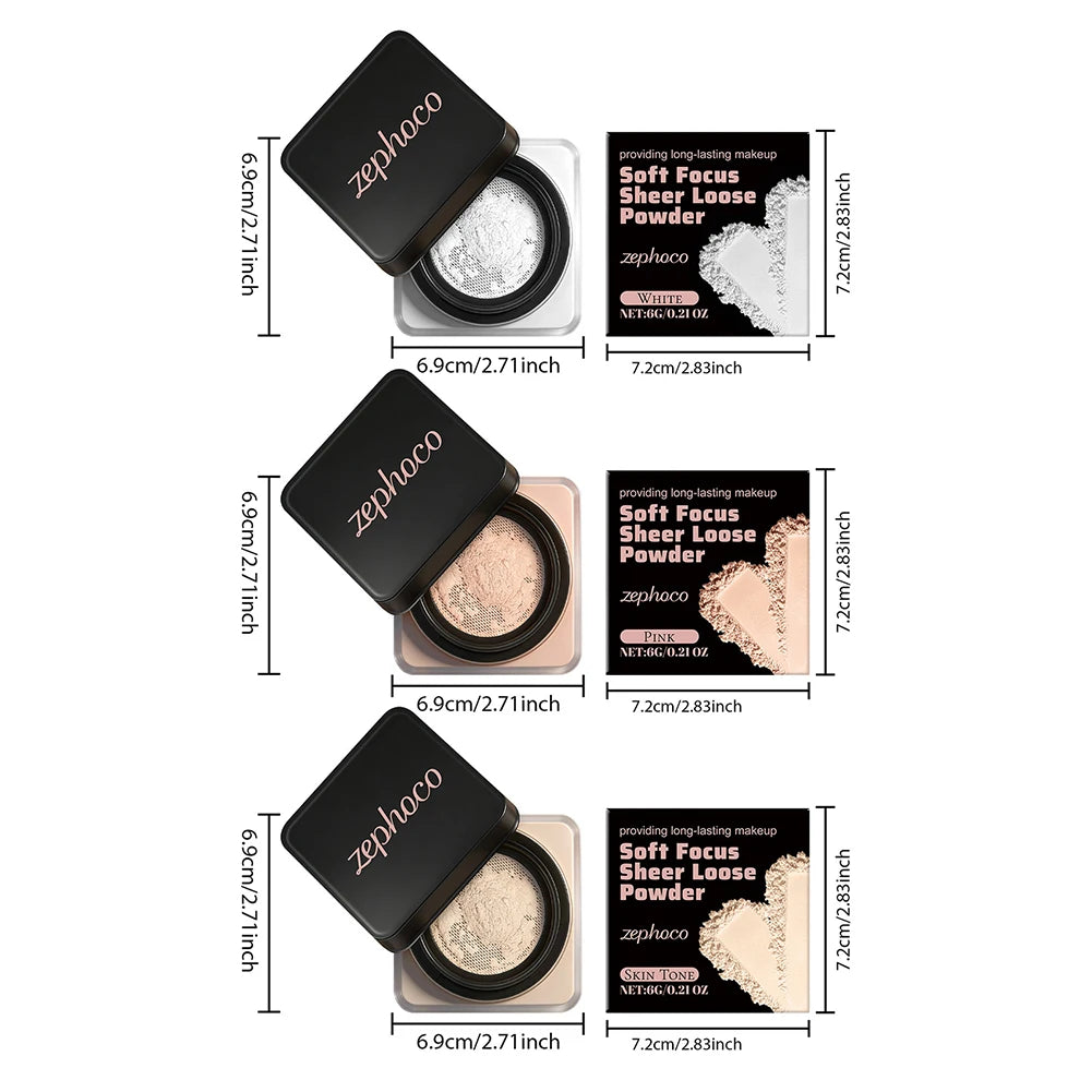 Misscheering Easy-Bake Loose Setting Powder – Matte Finish