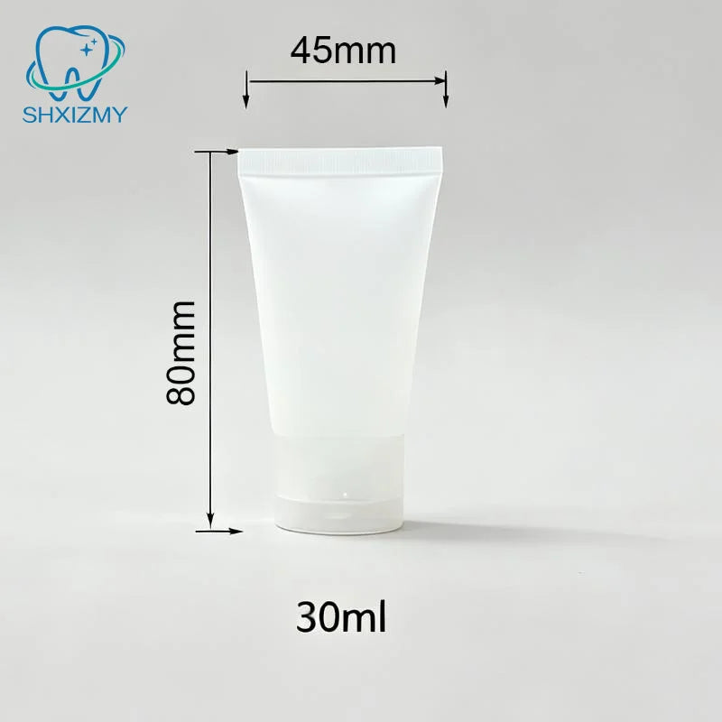 30ml Refillable Squeeze Tubes Leak-Proof Travel Cosmetic Bottles