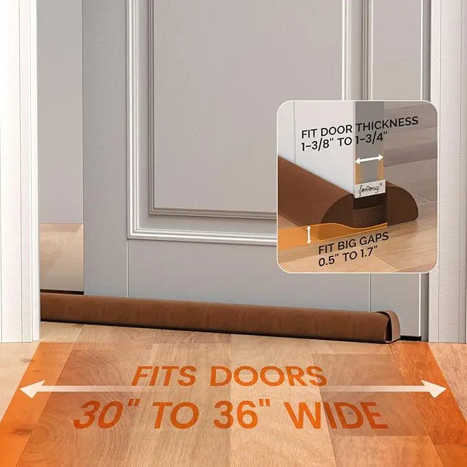 VIBE 36" Door Draft Stopper – Soundproof Breeze Blocker