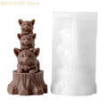 Stacking Animals Silicone Epoxy Resin Mold – Table Ornament