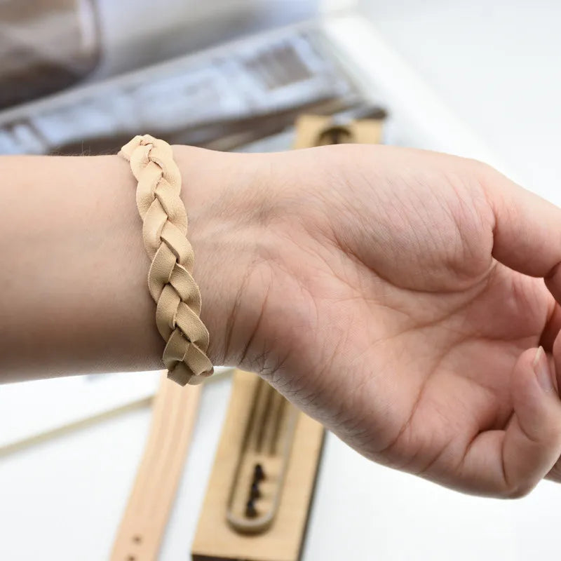 Three-Strand Bracelet Leather Cutting Knife Mold DIY Kit