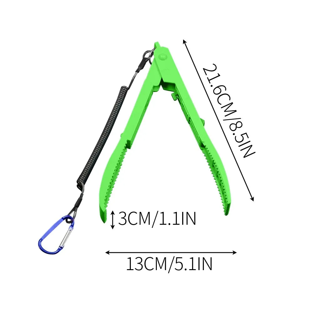 Fish Grip Clamp Grabber with Lock Switch – Metal Fishing Tool